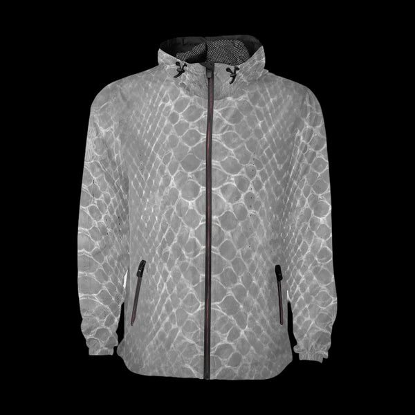 MK0KM Unisex Hooded Windbreaker H23