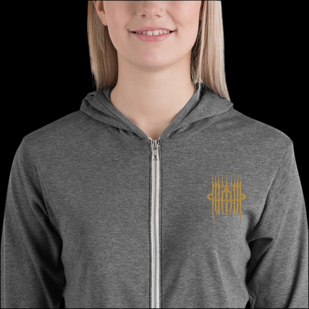 MK0KM Unisex zip hoodie