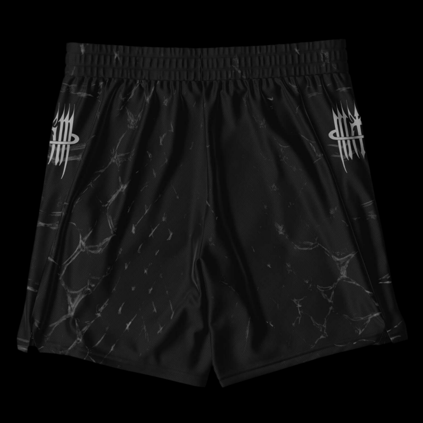 MK0KM Men's 2-in-1 Shorts BLK_PIT