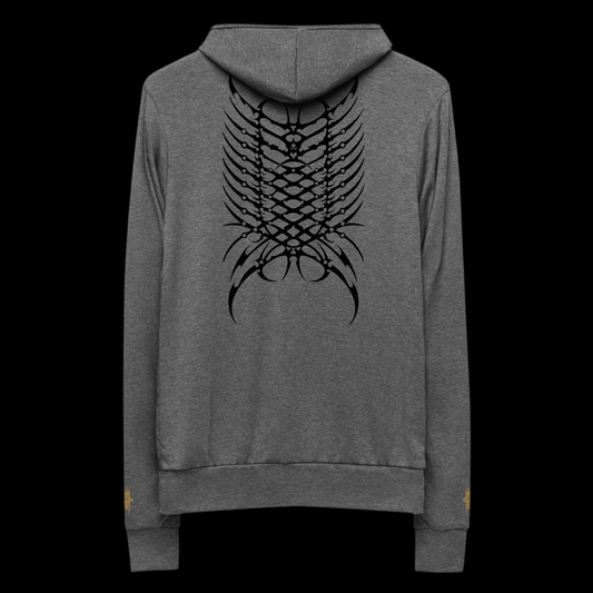 MK0KM Unisex zip hoodie