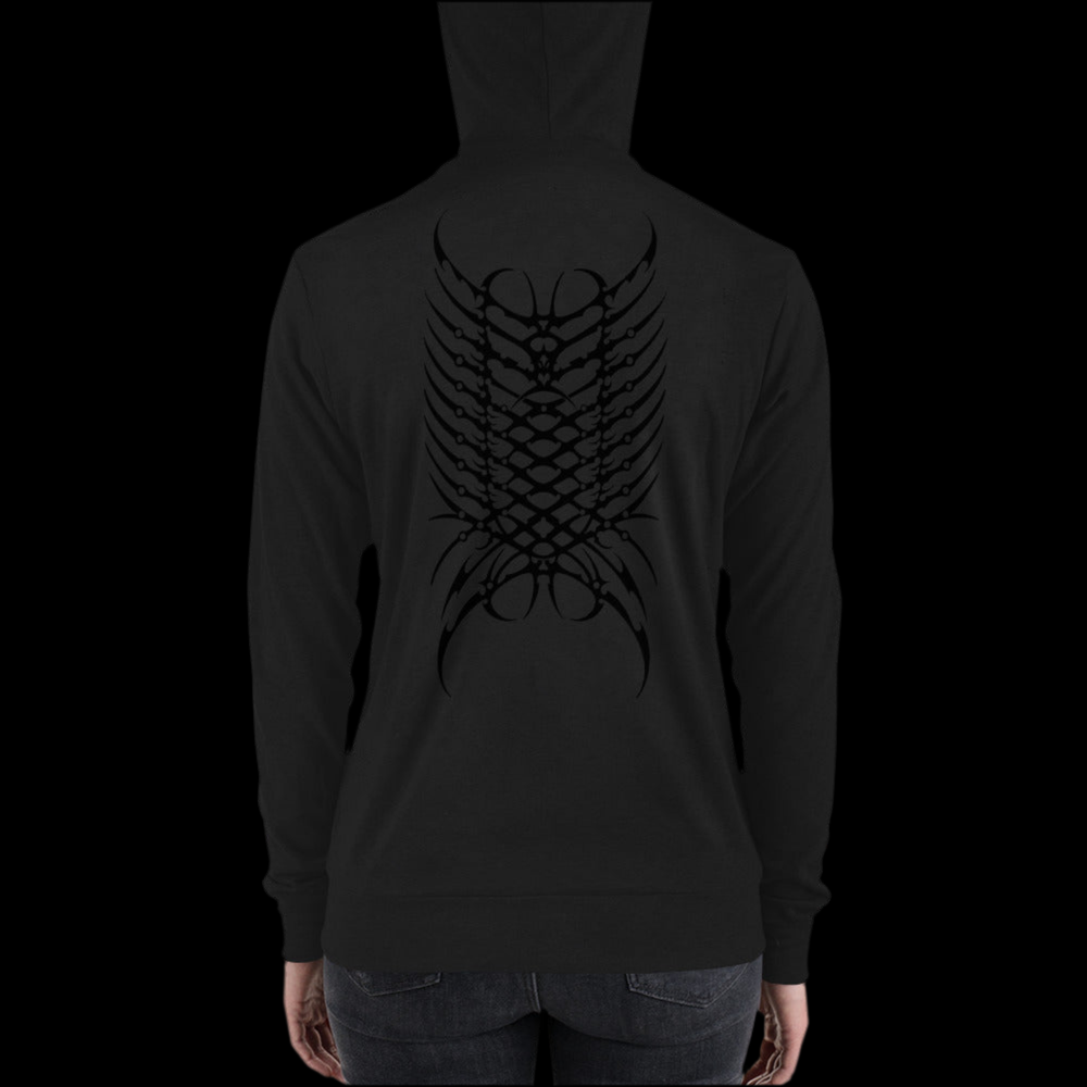 MK0KM Unisex zip hoodie