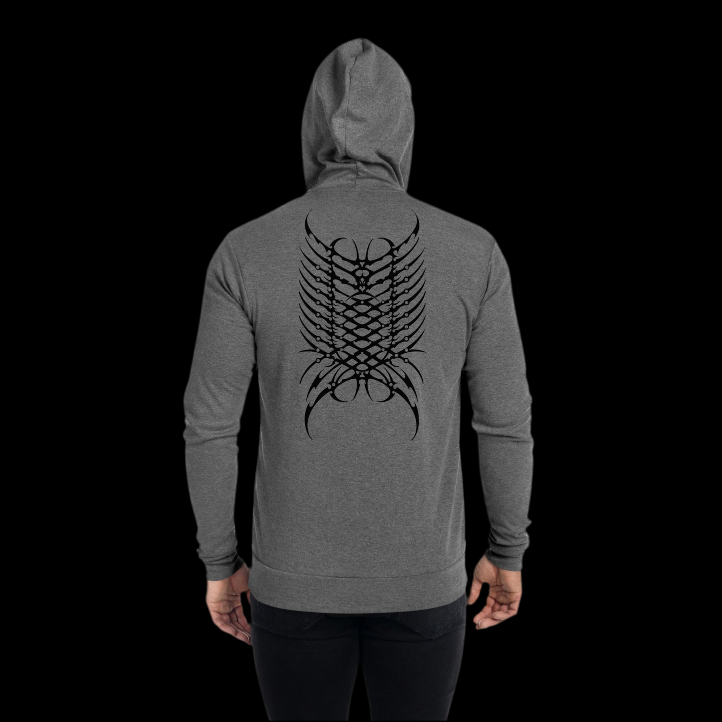 MK0KM Unisex zip hoodie