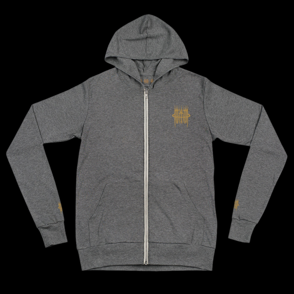 MK0KM Unisex zip hoodie