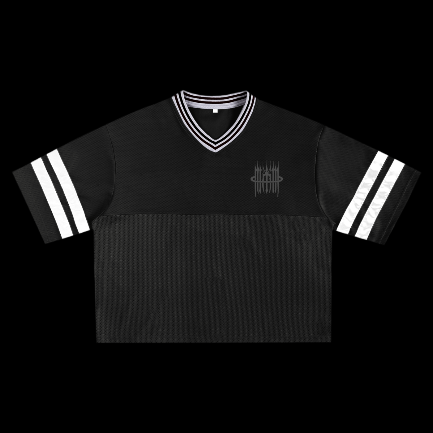 MK0KM Taped Mesh Boxy T-shirt