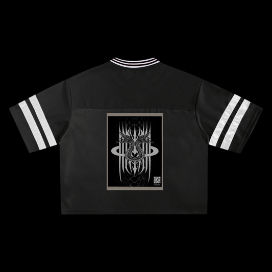 MK0KM Taped Mesh Boxy T-shirt