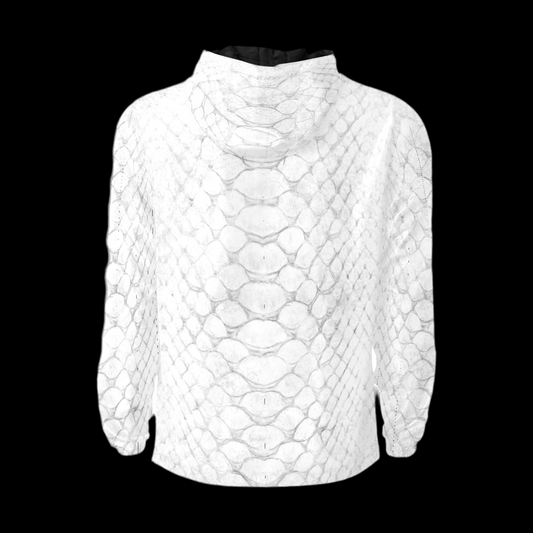 MK0KM Men's Windbreaker H35 WHT PIT