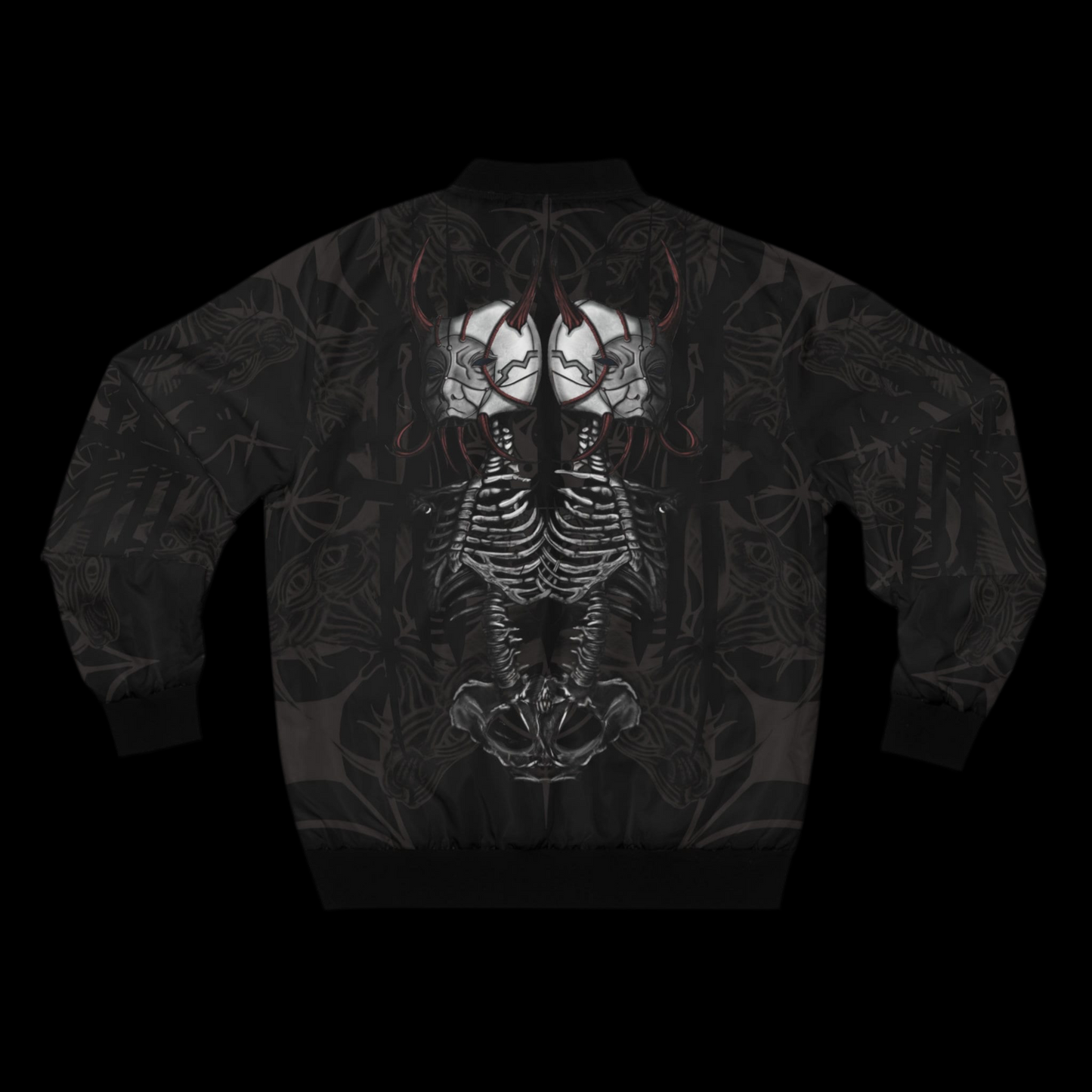 MK0KM. Men's Bomber Jacket (AOP) HLLBND_DARK