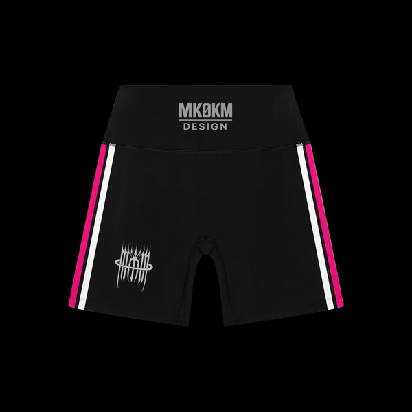 MK0KM Women’s High Rise Tight Yoga Shorts