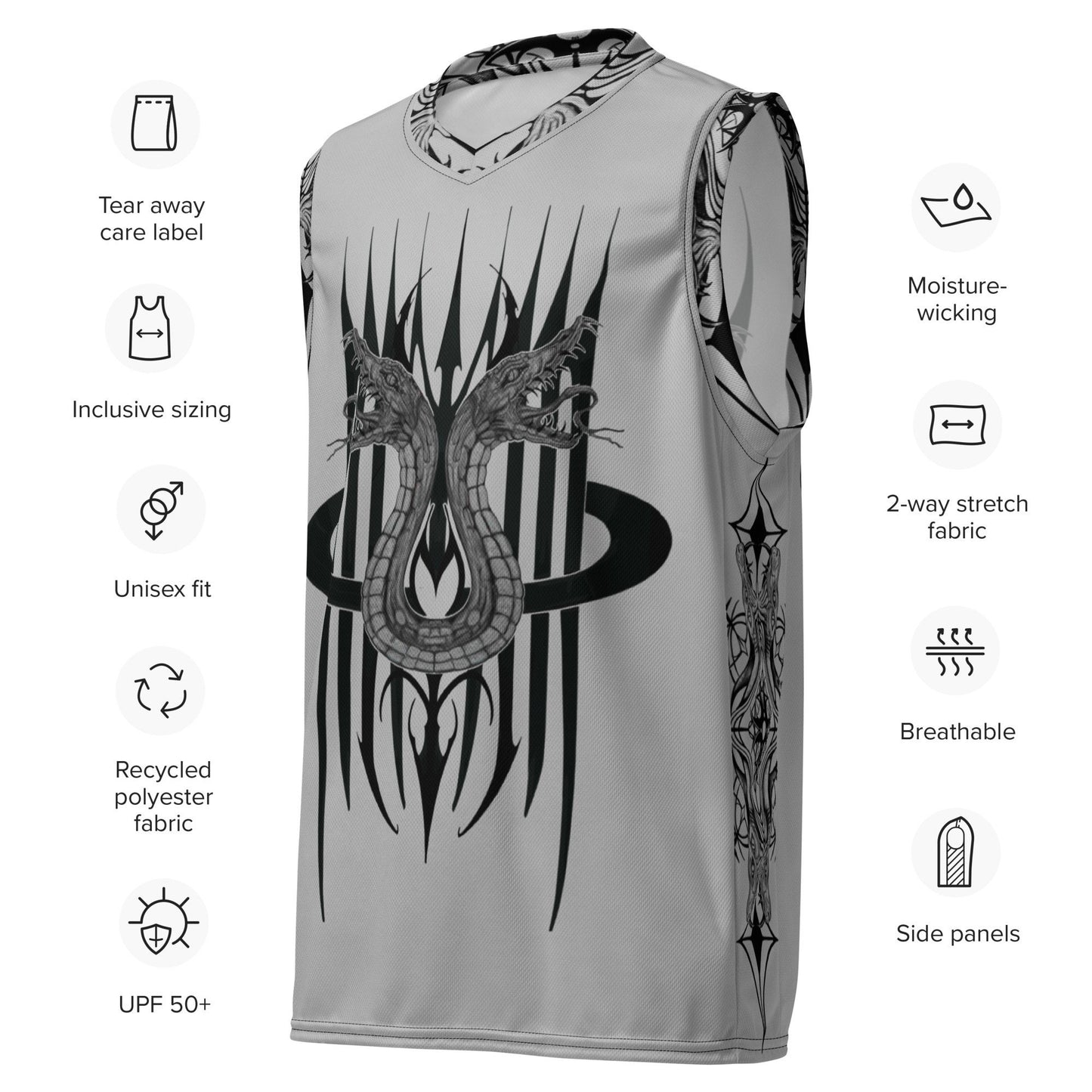 Maglietta da basket unisex riciclata MK0KM