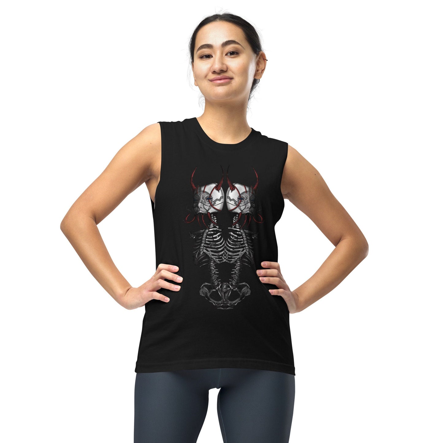 T-shirt smanicata