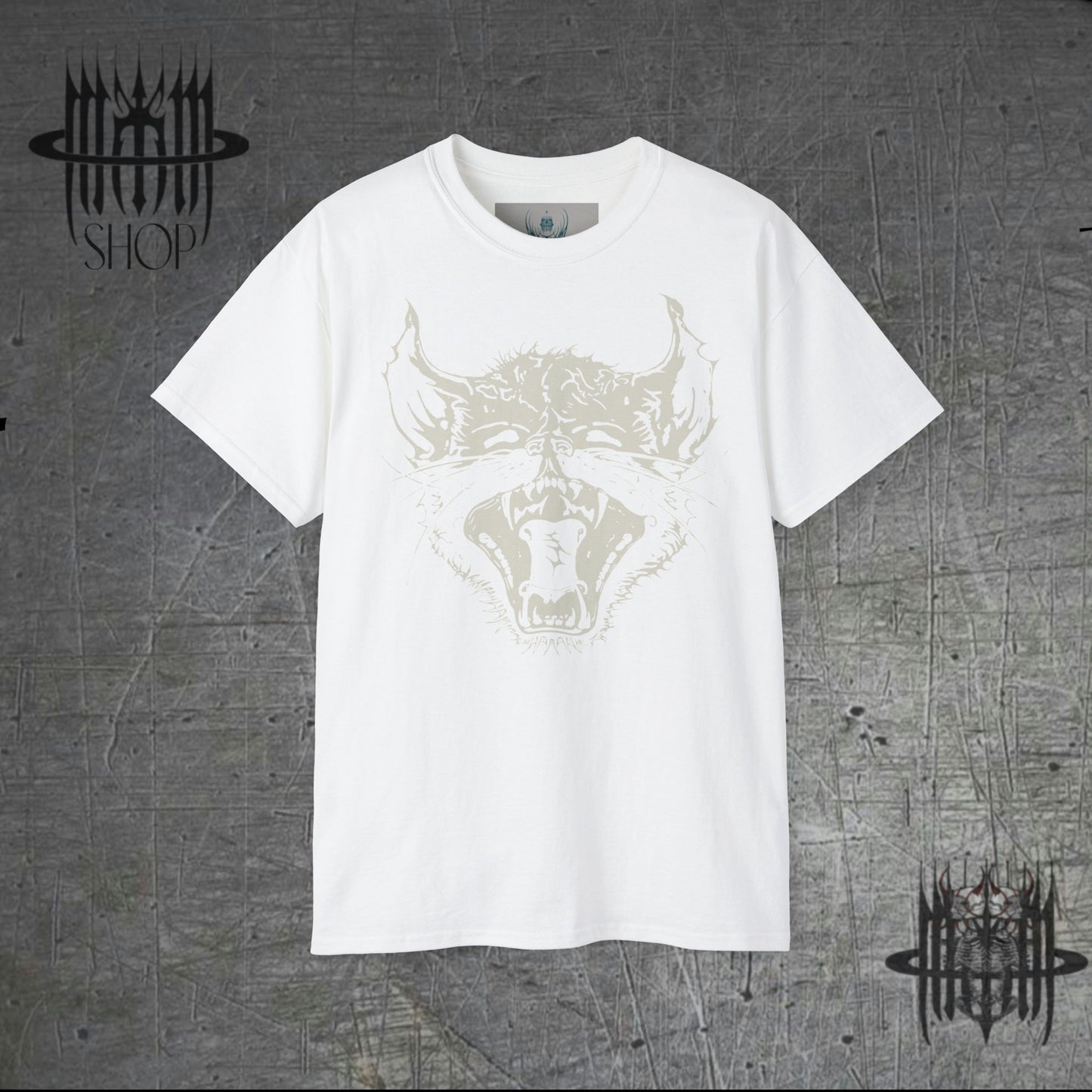 MK0KM KICKSTARTER Unisex Ultra Cotton Tee PPPCAT X