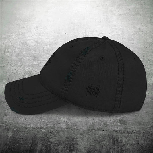 Cappellino effetto consumato