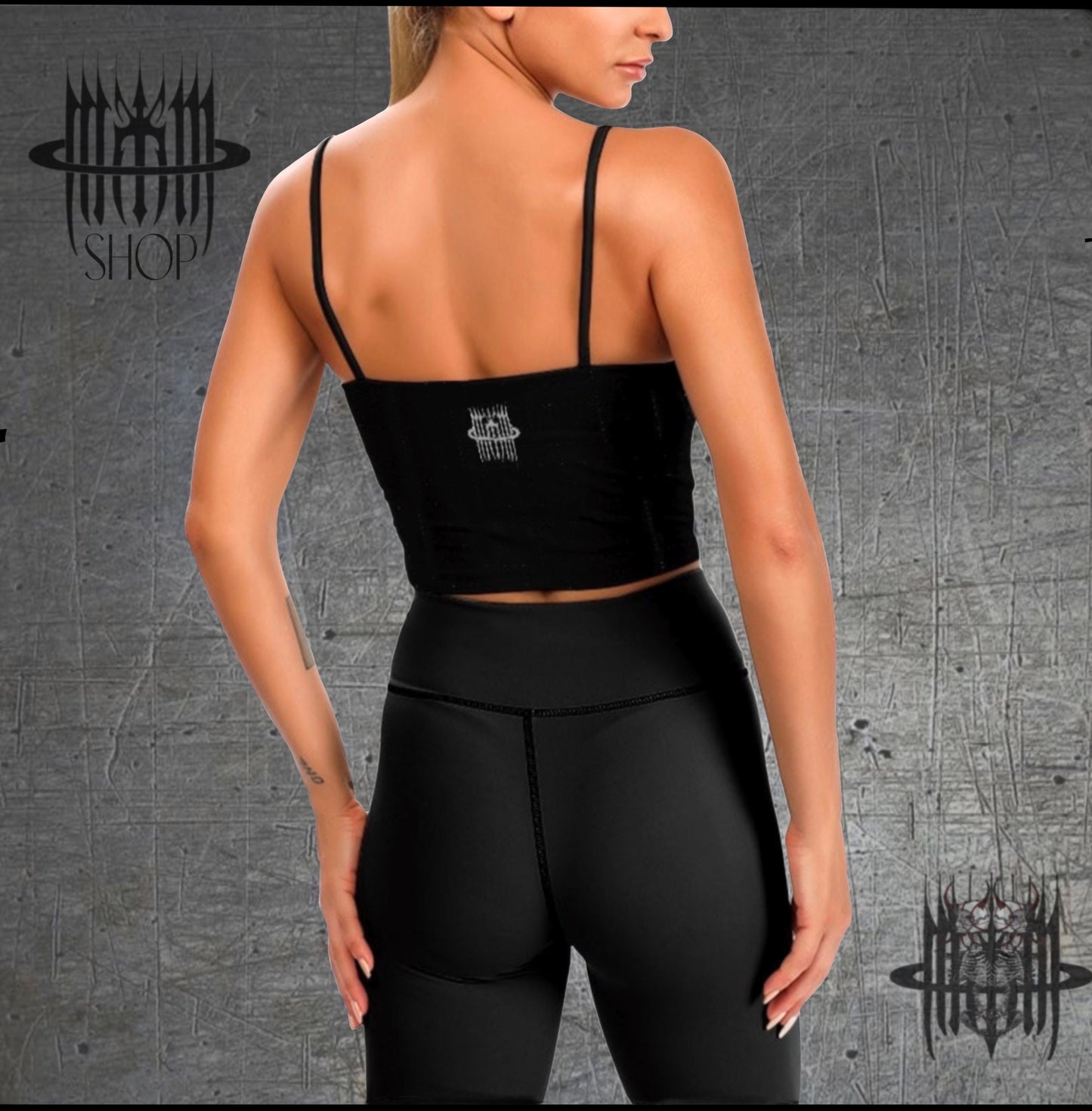 MK0KM Women's Thin Vintage Comfort Camisole GRX LVX Brutal