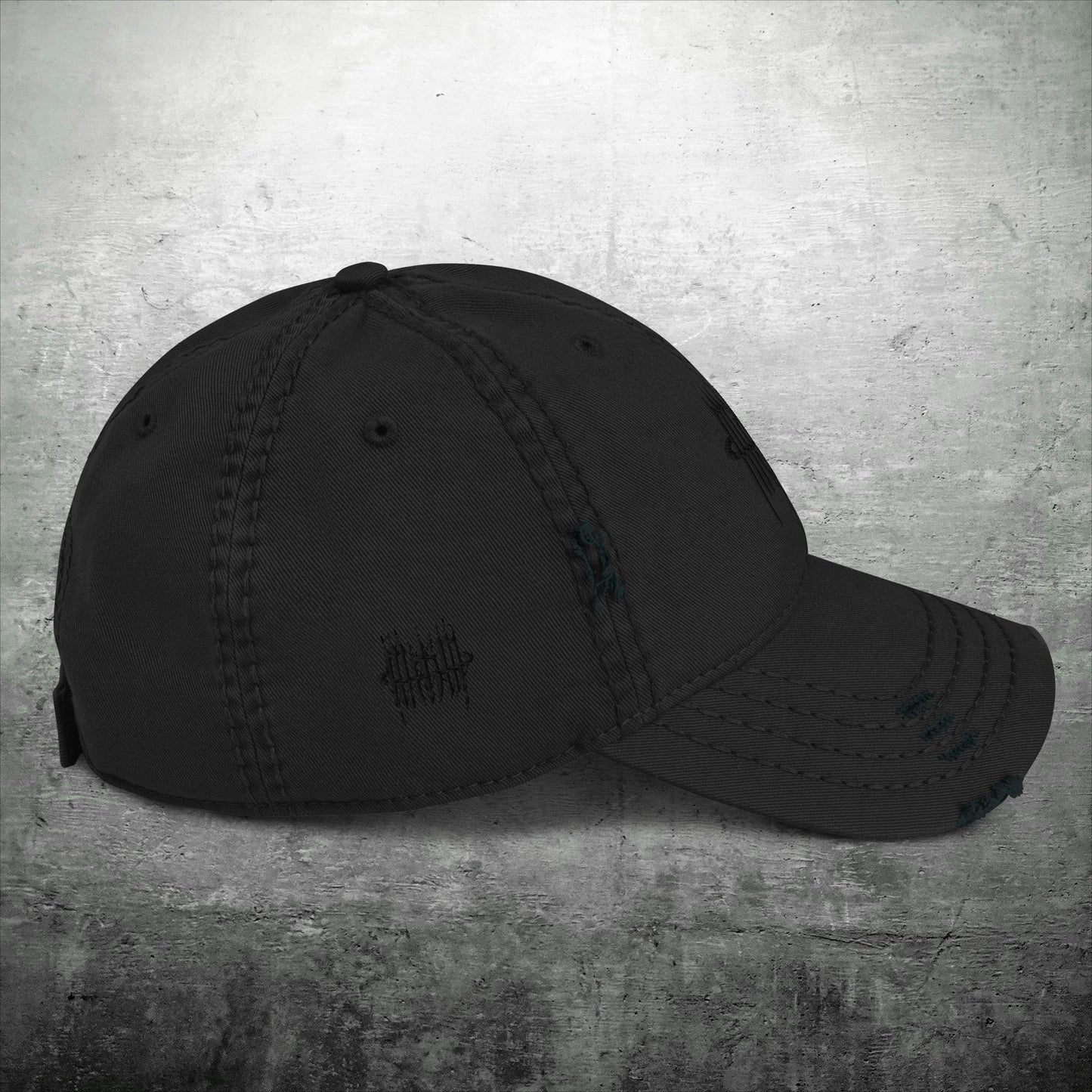 Cappellino effetto consumato