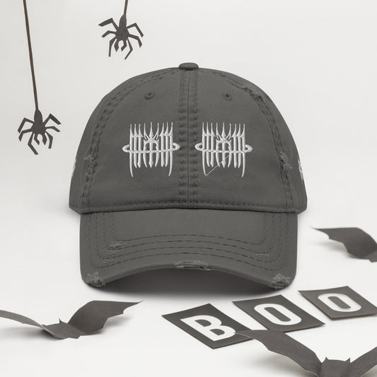 Cappellino effetto consumato