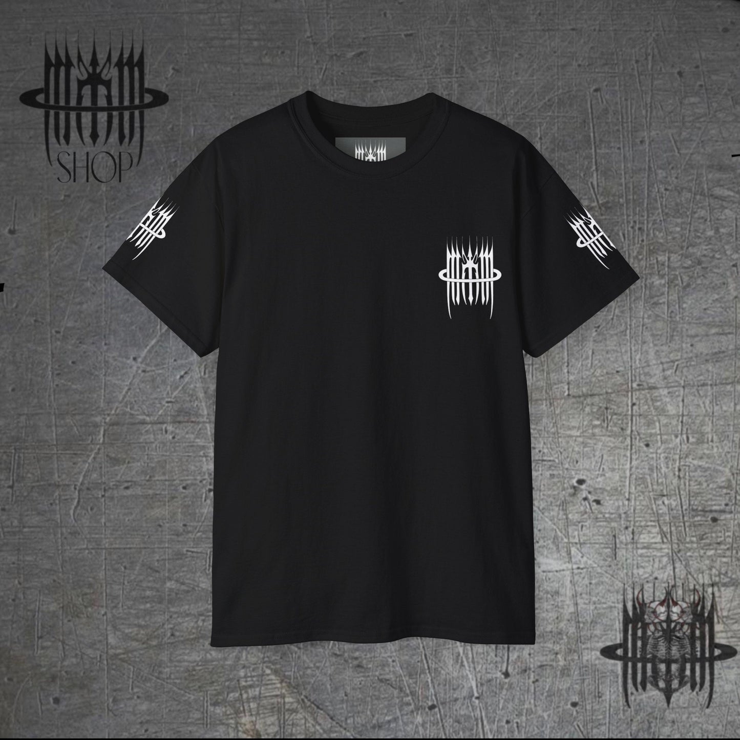MK0KM KICKSTARTER Unisex Ultra Cotton 4 Spin_Cyber VLTBLK