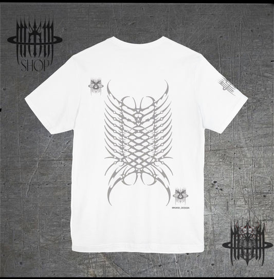 MK0KM UnisexJersey Short Sleeve Tee WHT