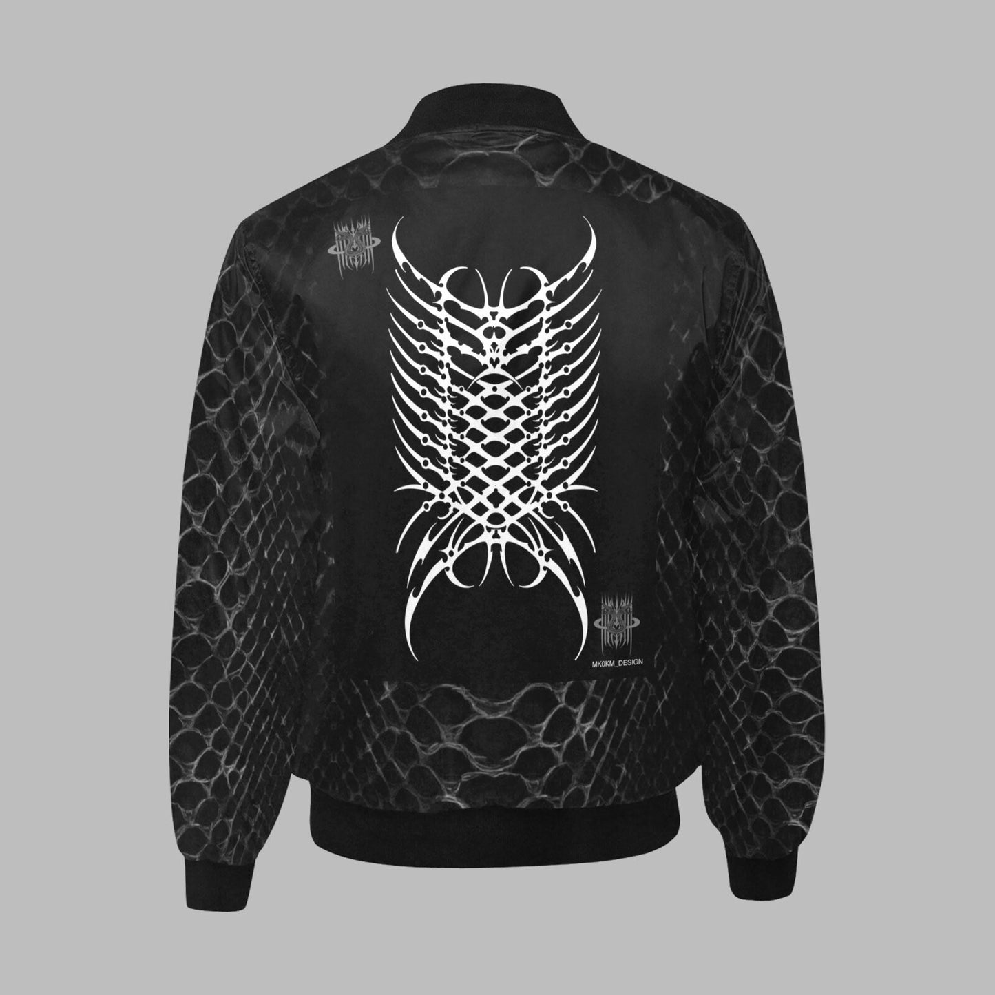 MK0KM Quilted Bomber Jacket H33 Heavy 23 Oz
