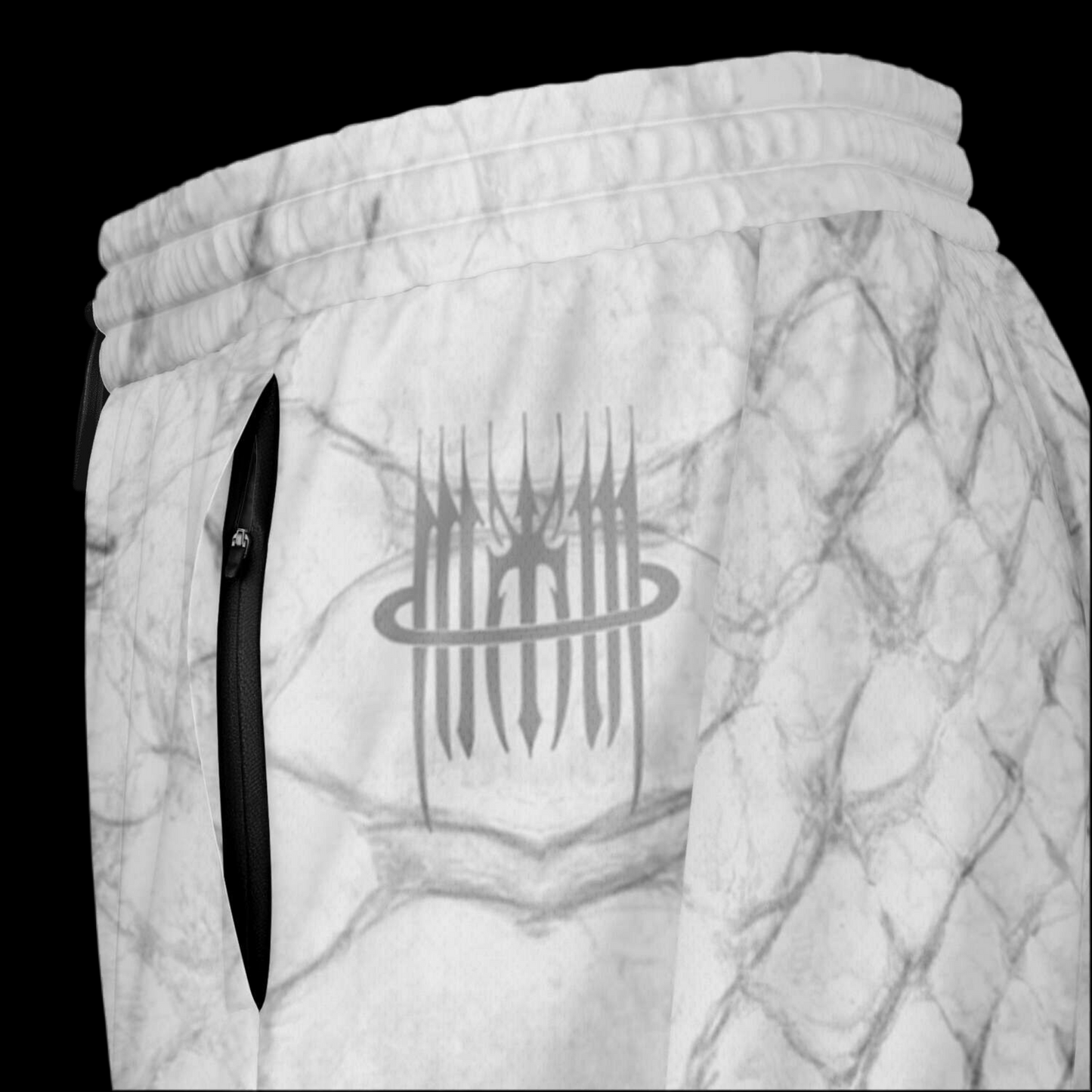 MK0KM Men's 2-in-1 Shorts WHT_PIT