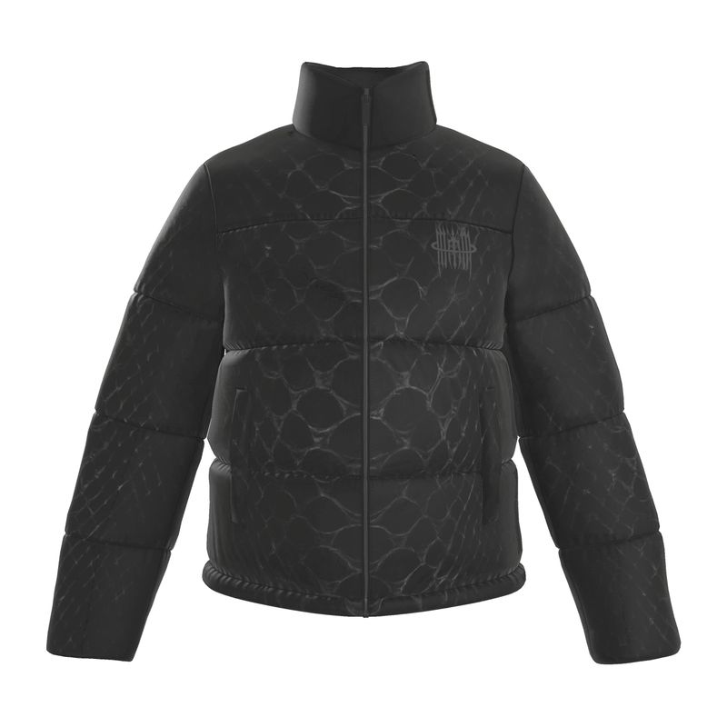 MK0KM PUFFER BLK ANK LUX