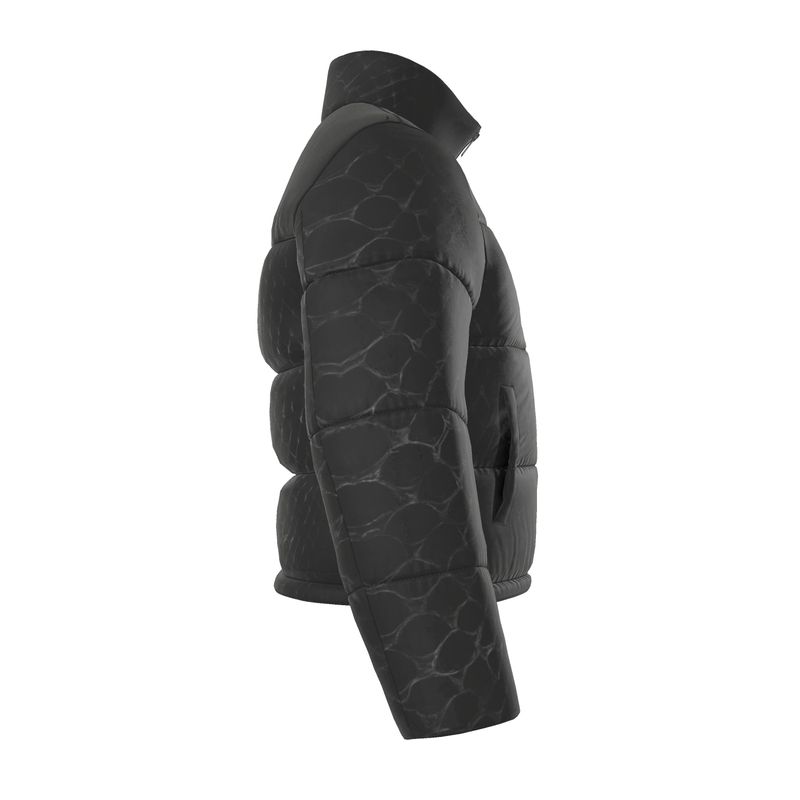MK0KM PUFFER BLK ANK LUX