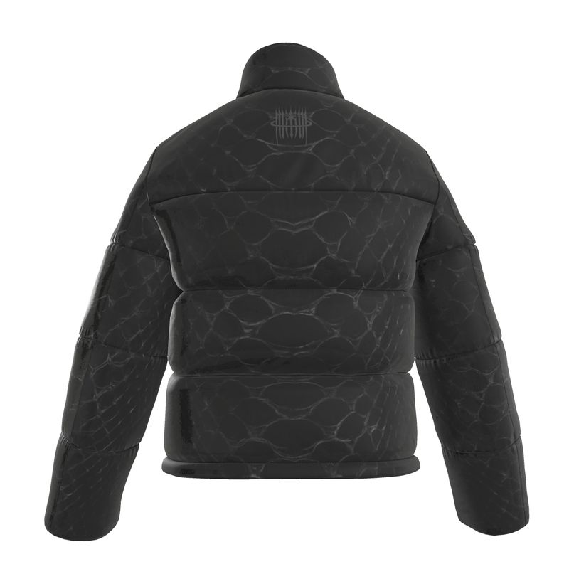 MK0KM PUFFER BLK ANK LUX