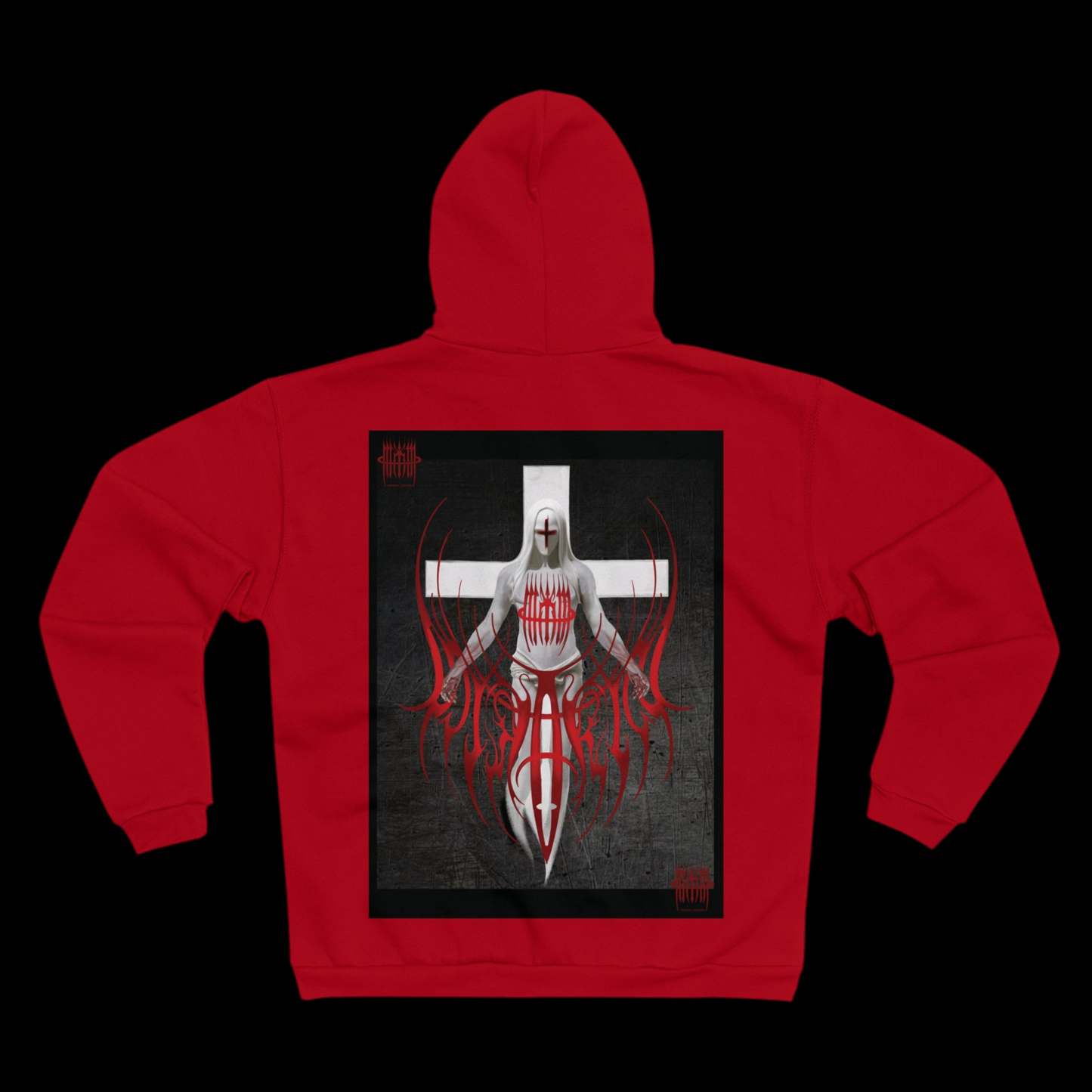 MK0KM Unisex Hooded Zip Sweatshirt