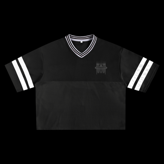 MK0KM Taped Mesh Boxy T-shirt