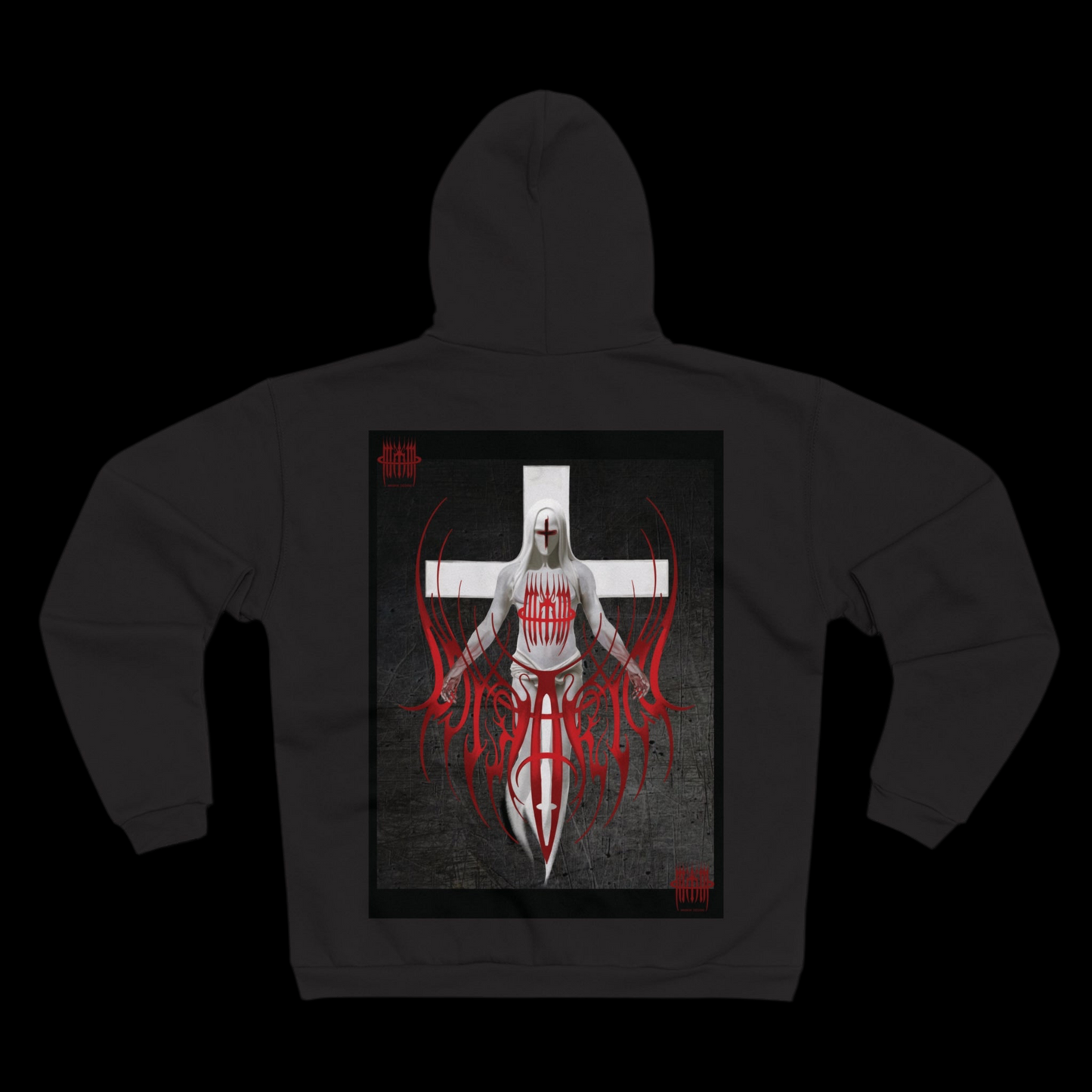 MK0KM Unisex Hooded Zip Sweatshirt