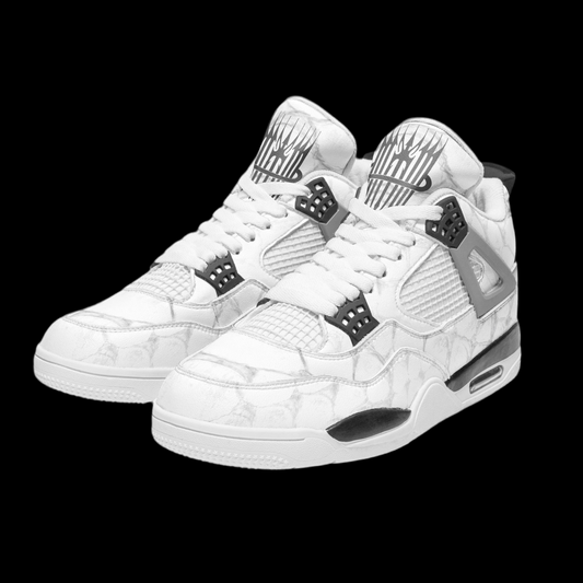 MK0KM AJ4 Basketball Sneakers  WHT PIT