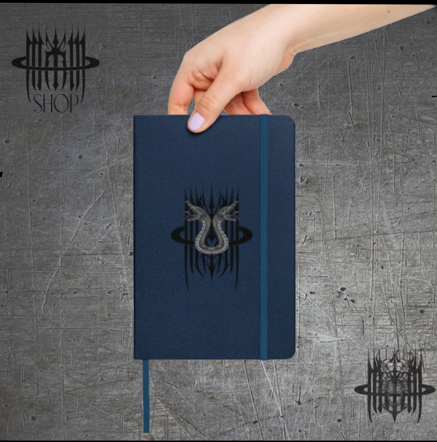 MK0KM Hard cover spiral NoteBook