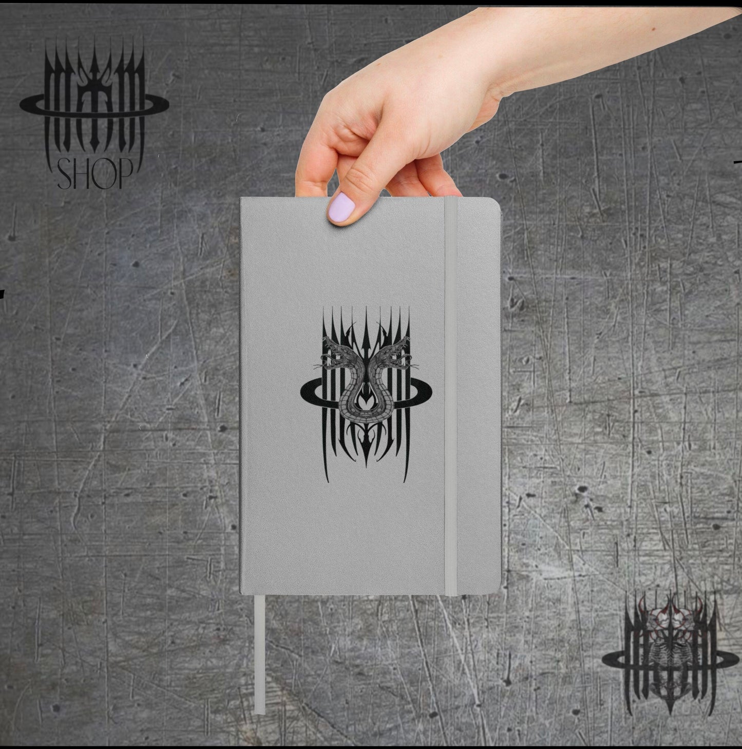 MK0KM Hard cover spiral NoteBook