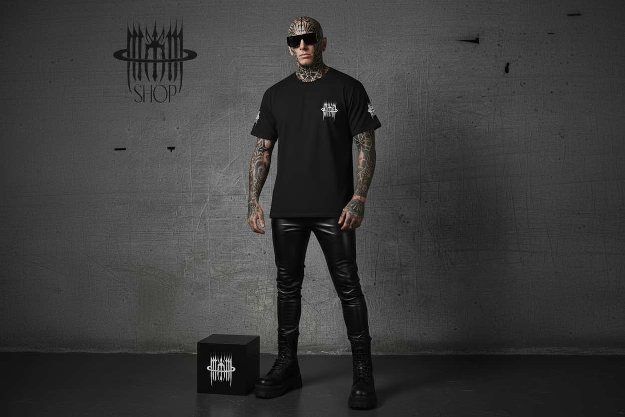 MK0KM KICKSTARTER Unisex Ultra Cotton 4 Spin_Cyber ​​​​VLTBLK