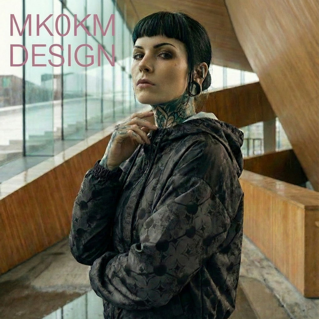 MK0KM Women’s cropped windbreaker WND_BRK0