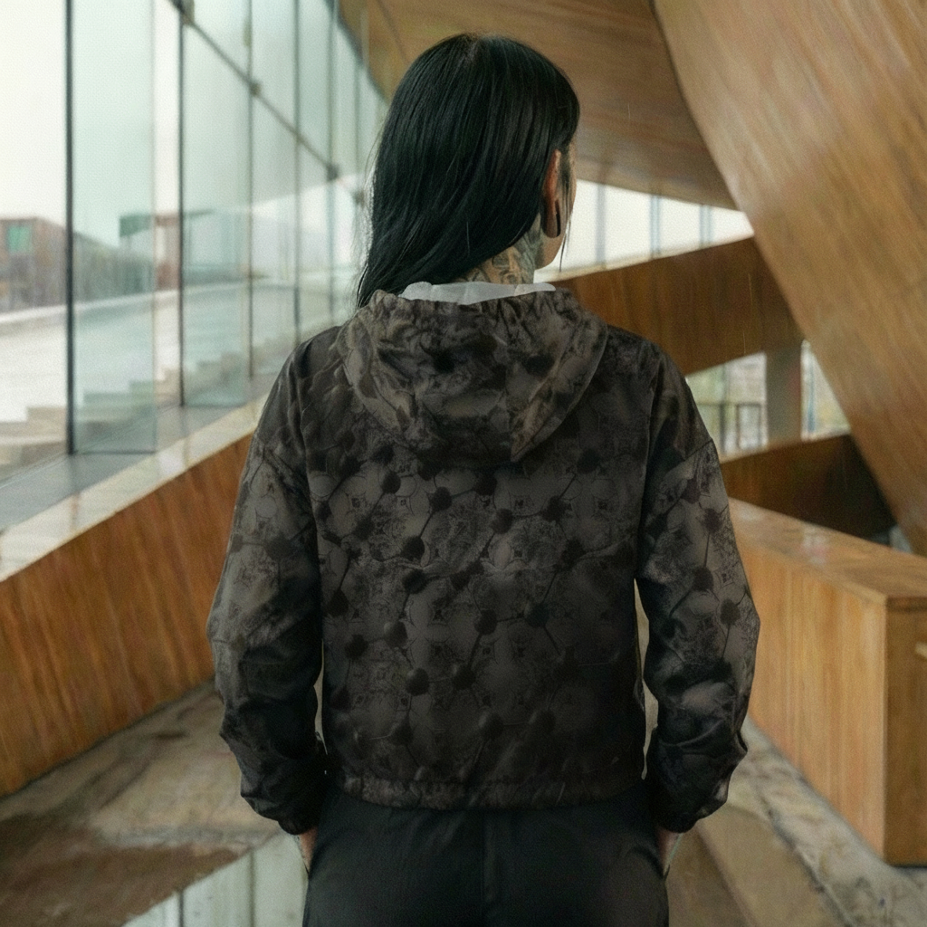 MK0KM Women’s cropped windbreaker WND_BRK0