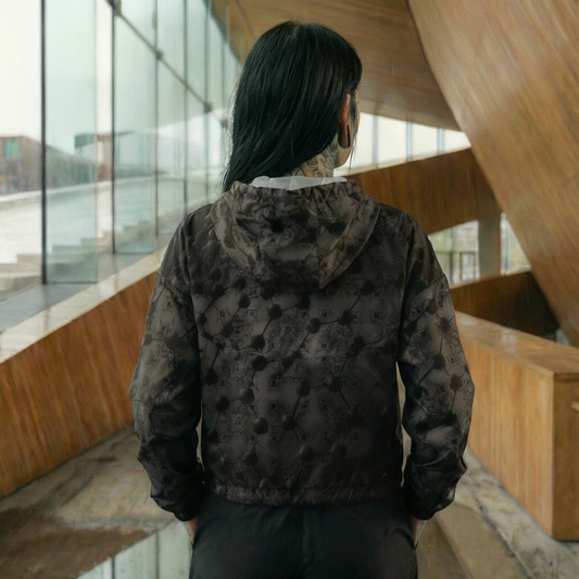 MK0KM Women’s cropped windbreaker WND_BRK0