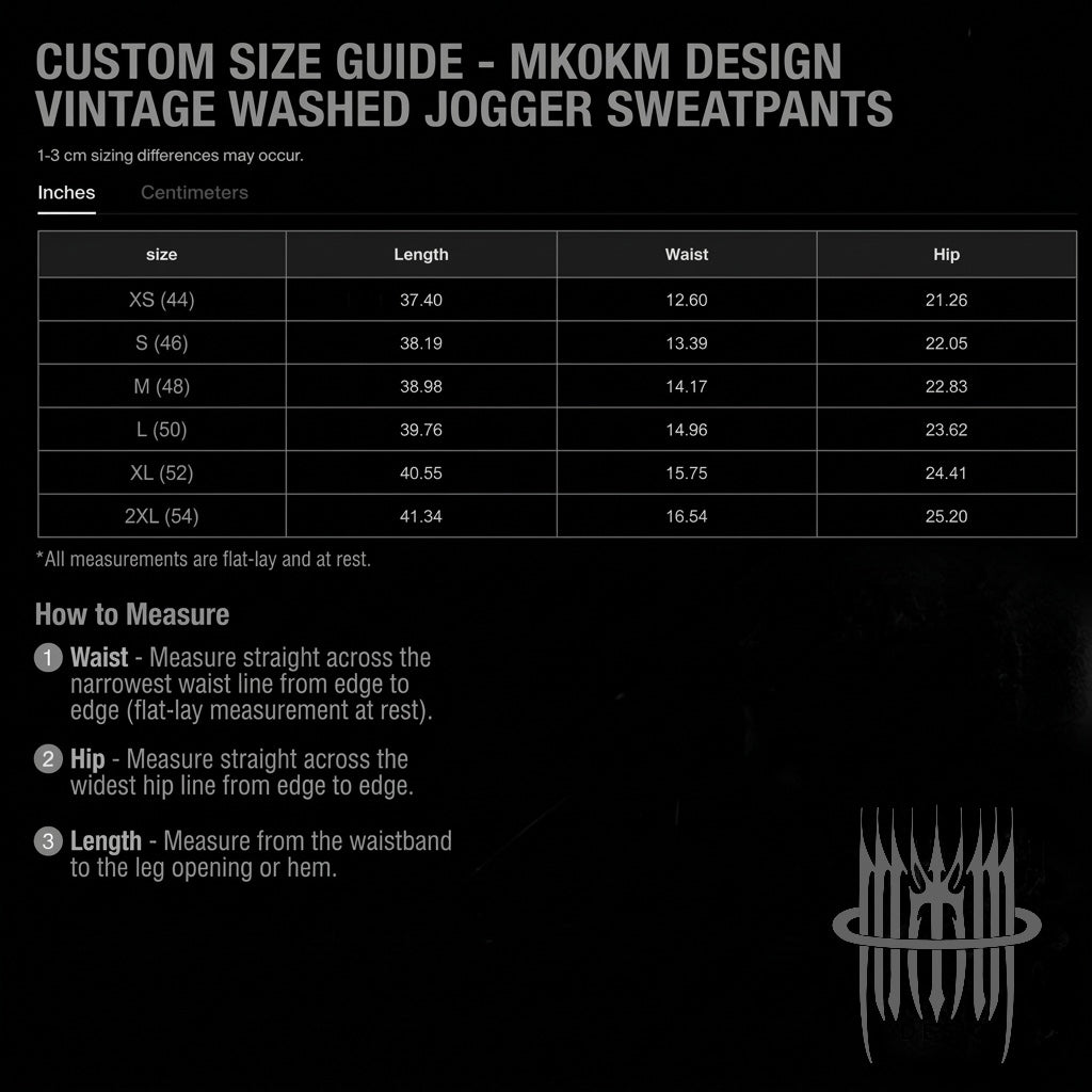 MK0KM Vintage Washed Fleece Jogger Sweatpants