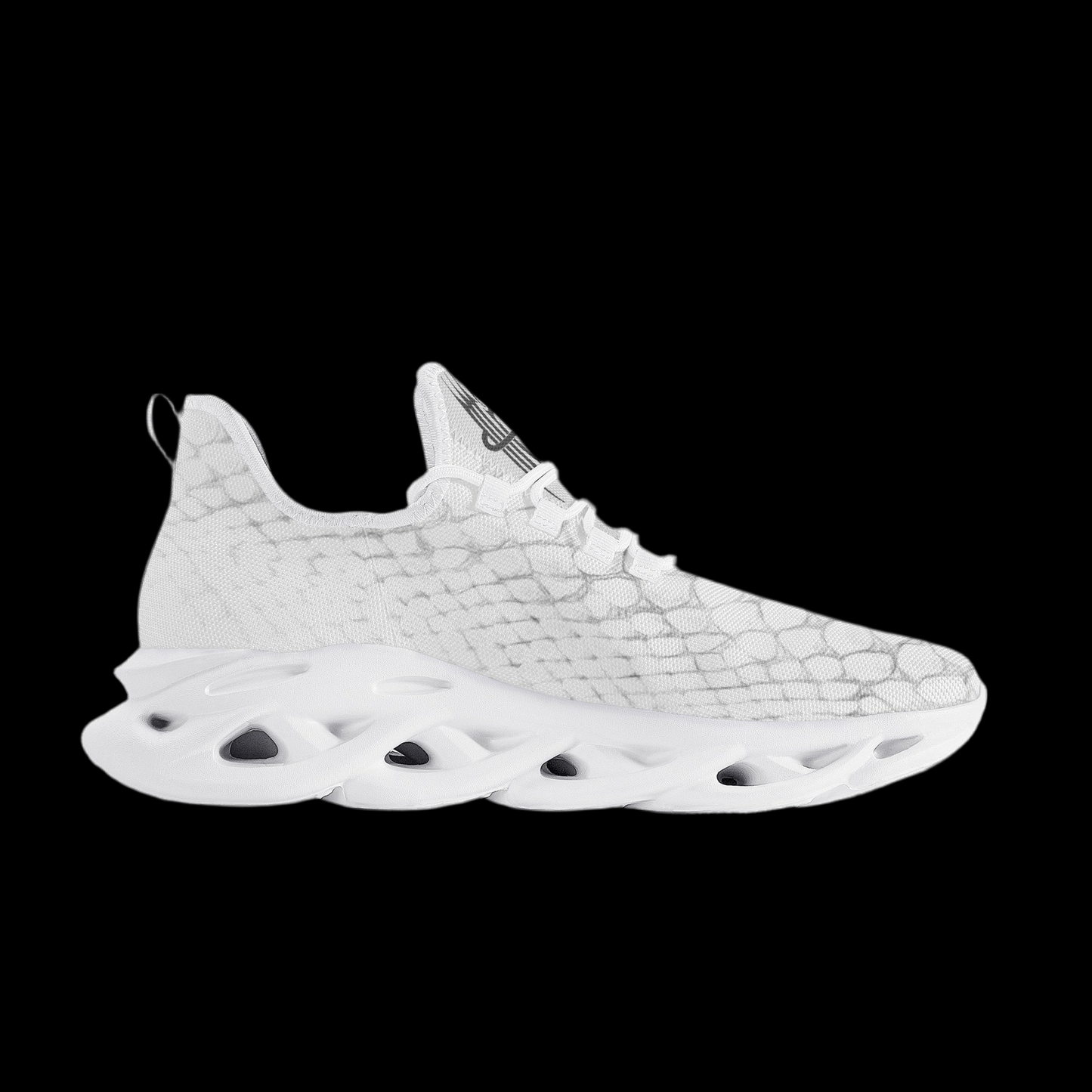 MK0KM Bounce Mesh Knit Sneakers - PIT WHT 2