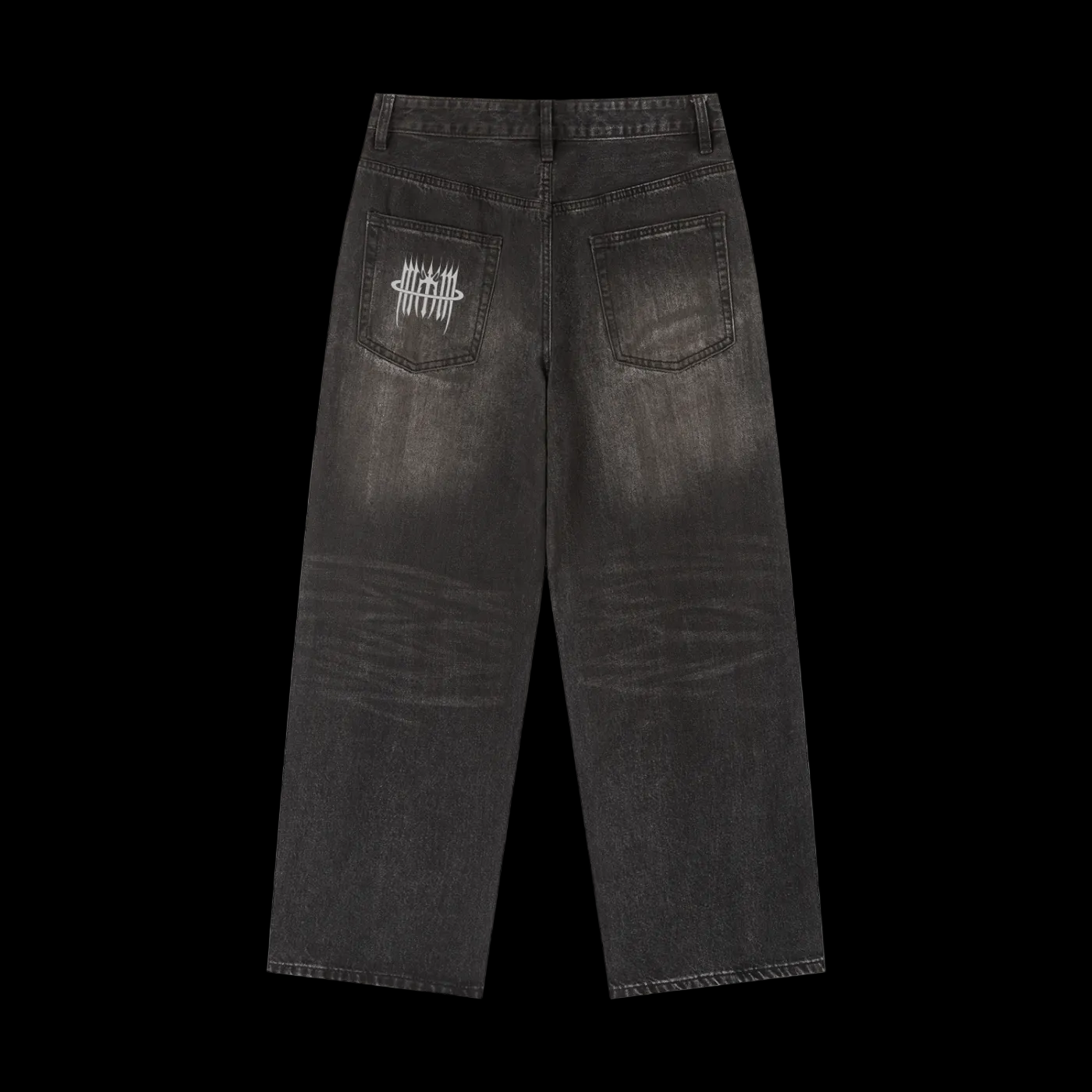 MK0KM Vintage Wash Heavyweight Denim Jeans