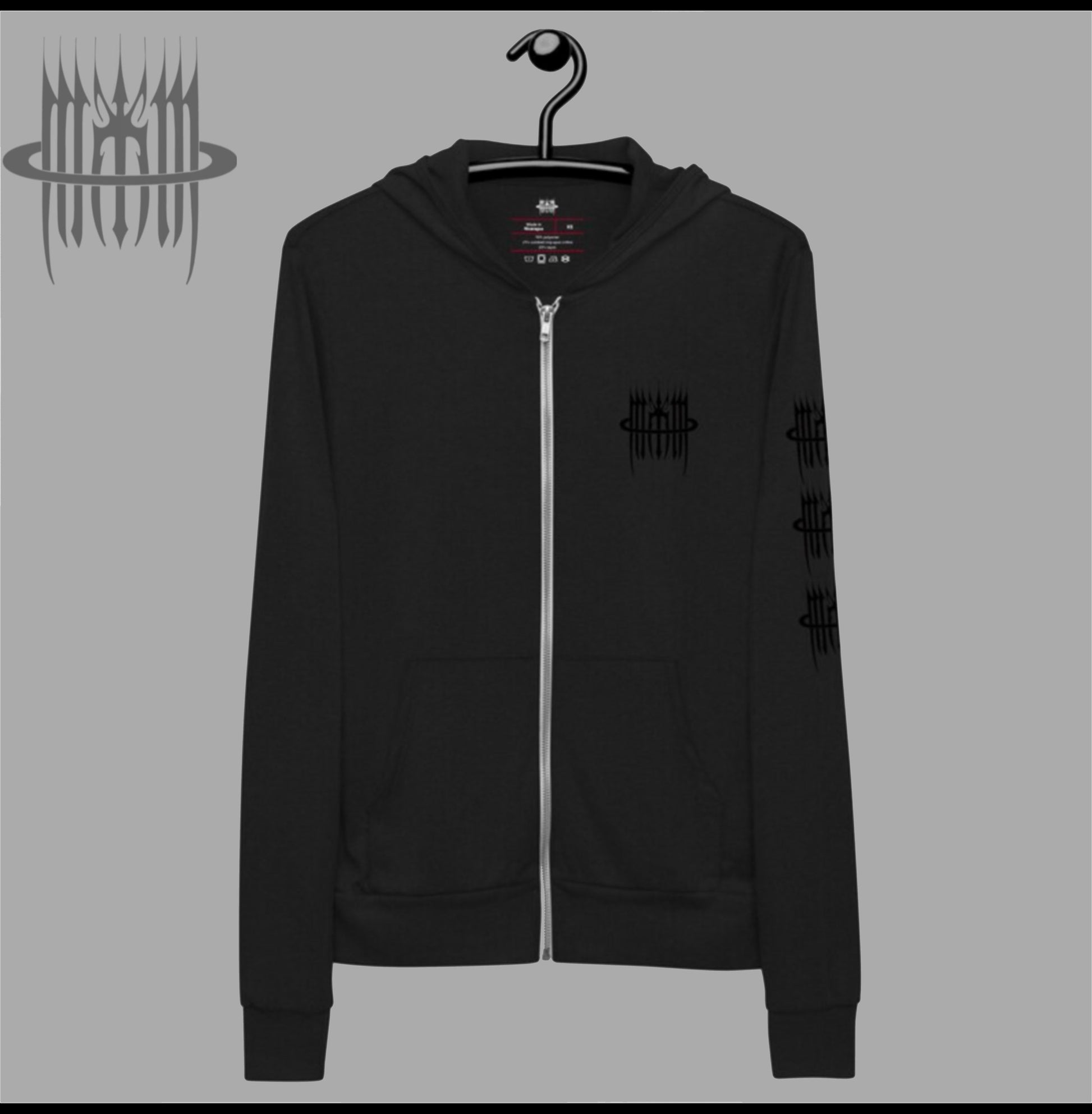 MK0KM Unisex xxx zip hoodie