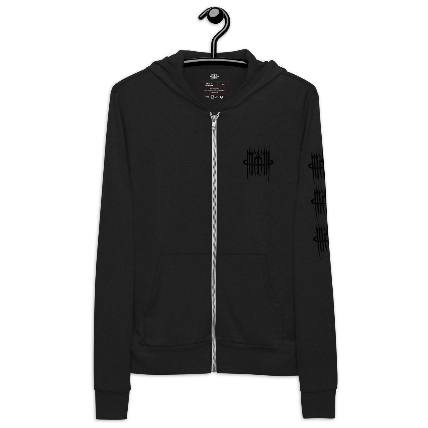 MK0KM Felpa con cappuccio con zip unisex xxx
