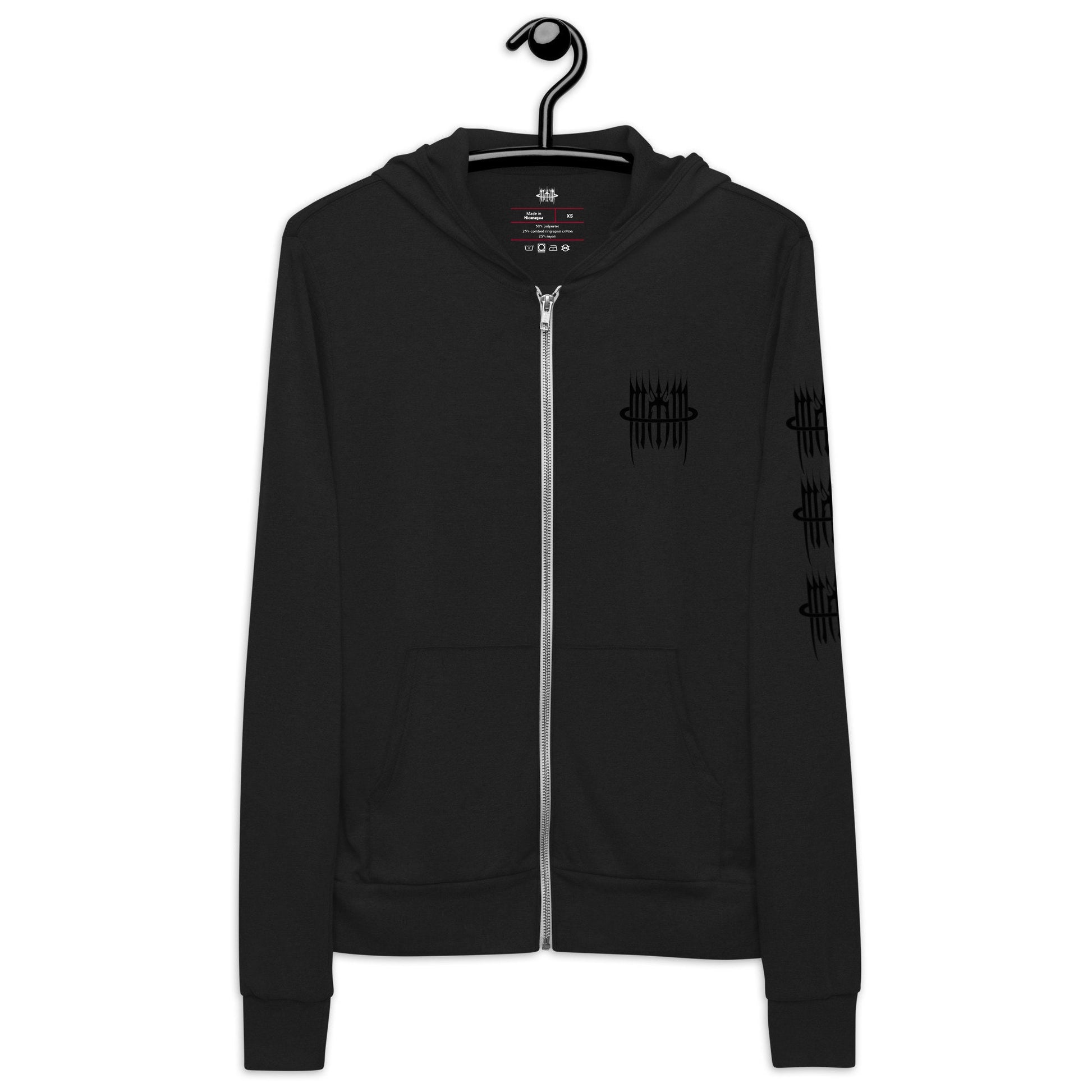 MK0KM Felpa con cappuccio con zip unisex xxx