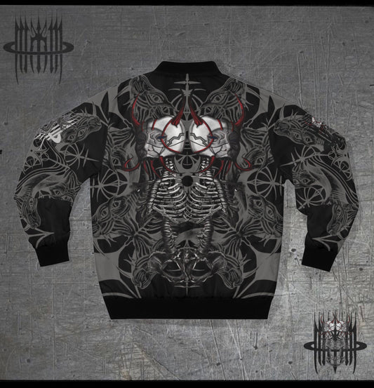 MK0KM. Men's Bomber Jacket (AOP) HLLBND FLL X