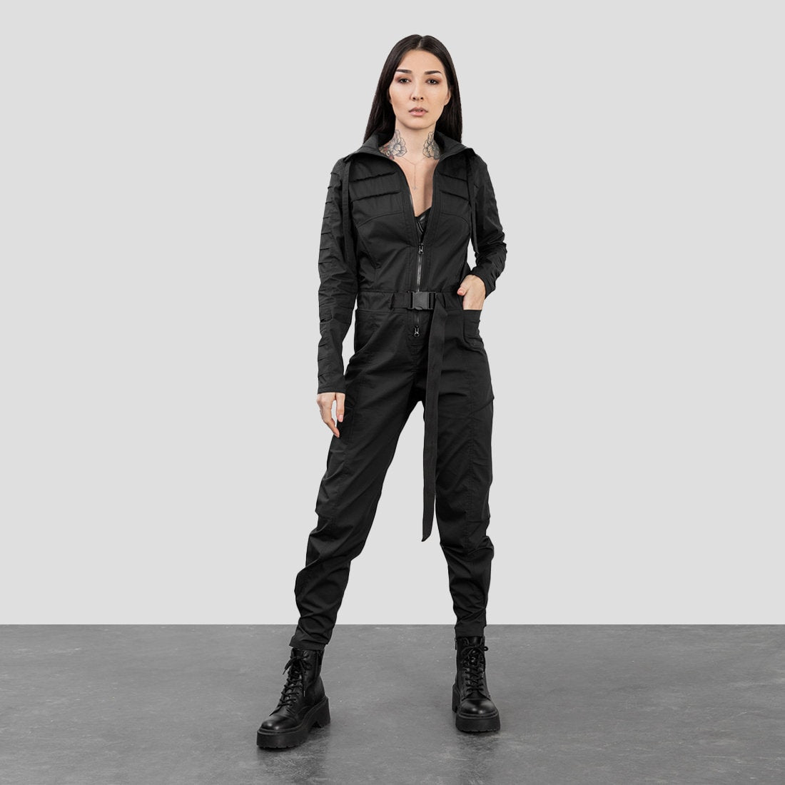 MDNT: 45 SATELLITE JUMPSUIT MK0KM_SHOP