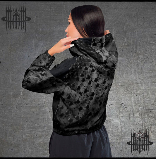 MK0KM Women’s cropped windbreaker WND_BRK0