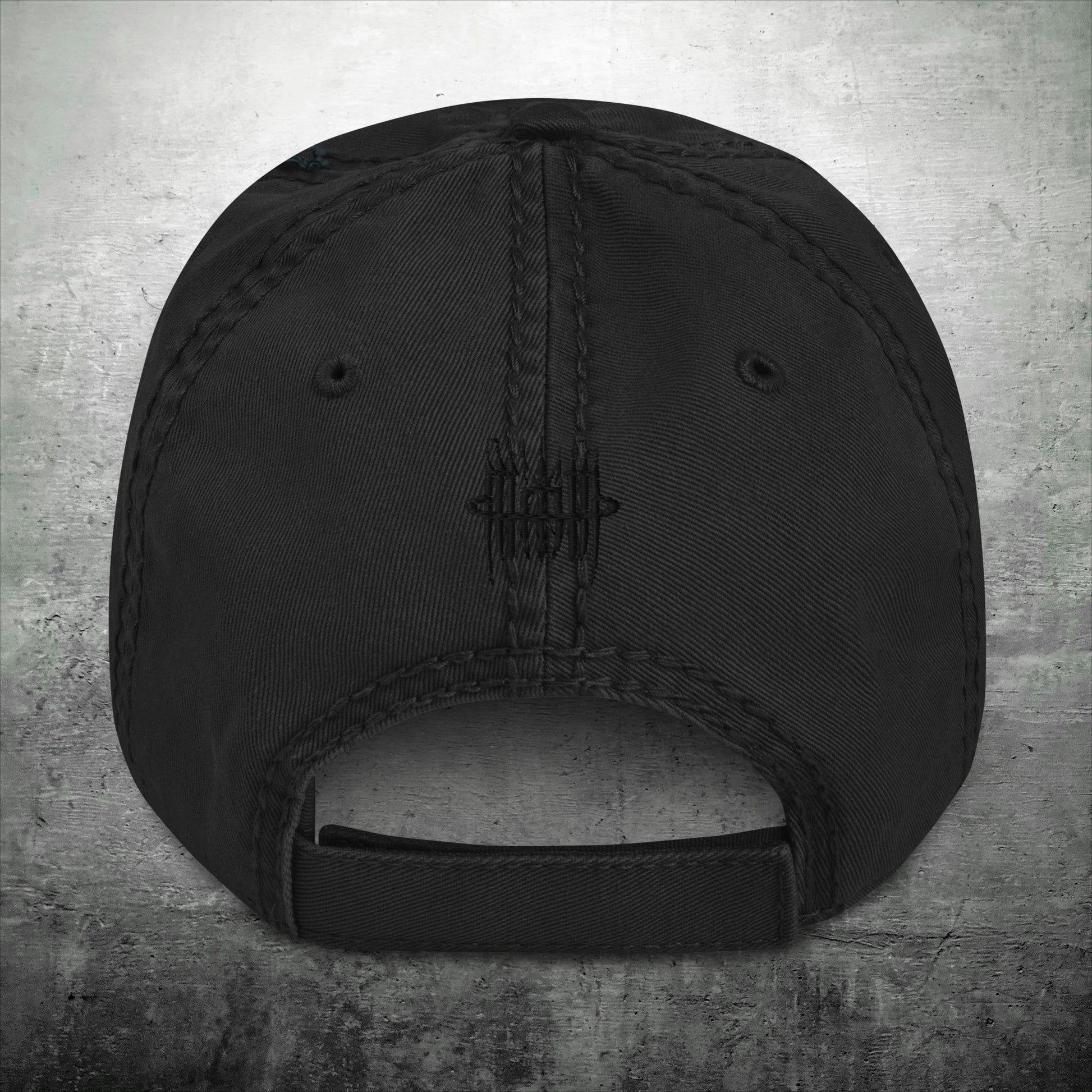 Cappellino effetto consumato