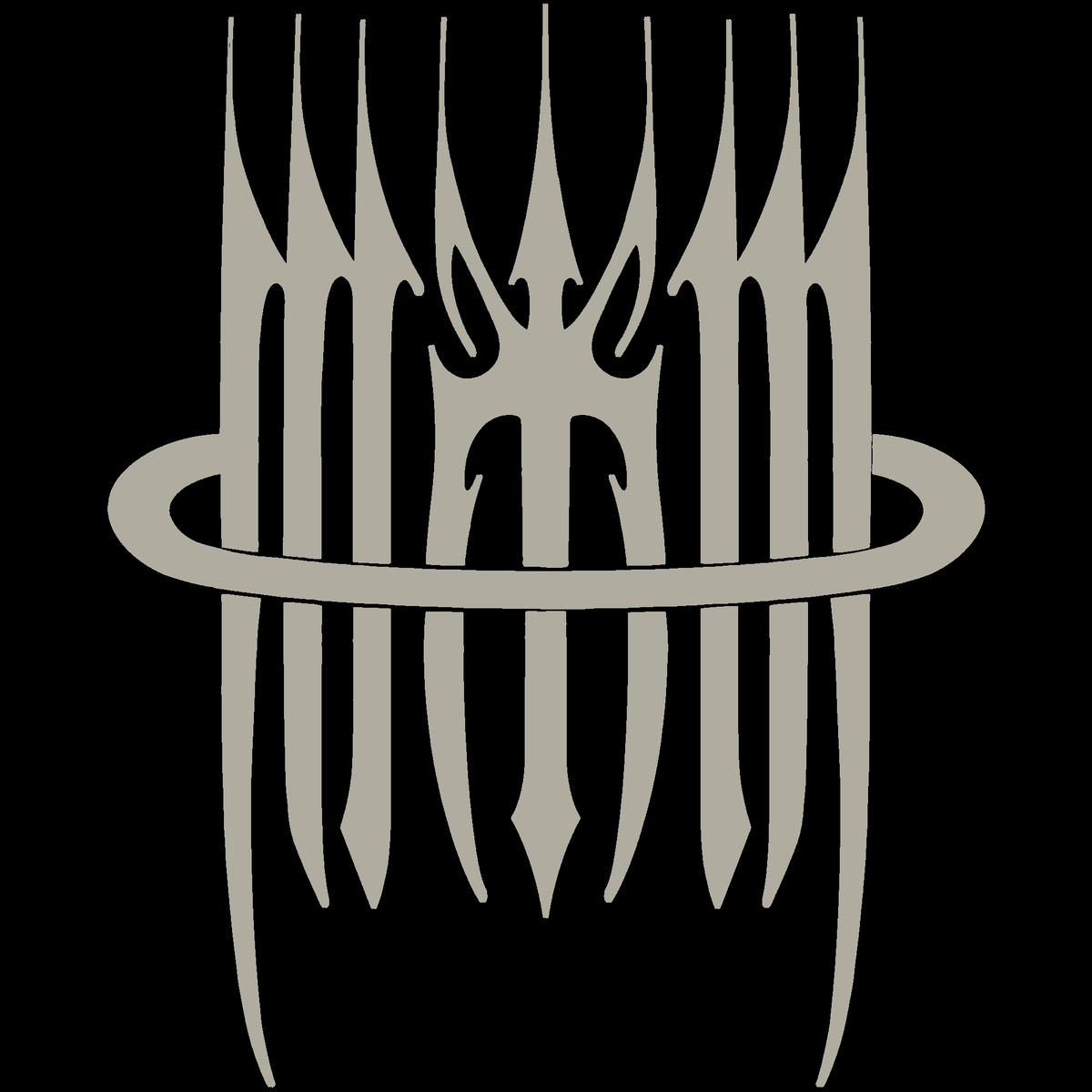 MK0KM crest vector crisp 2000 on black
