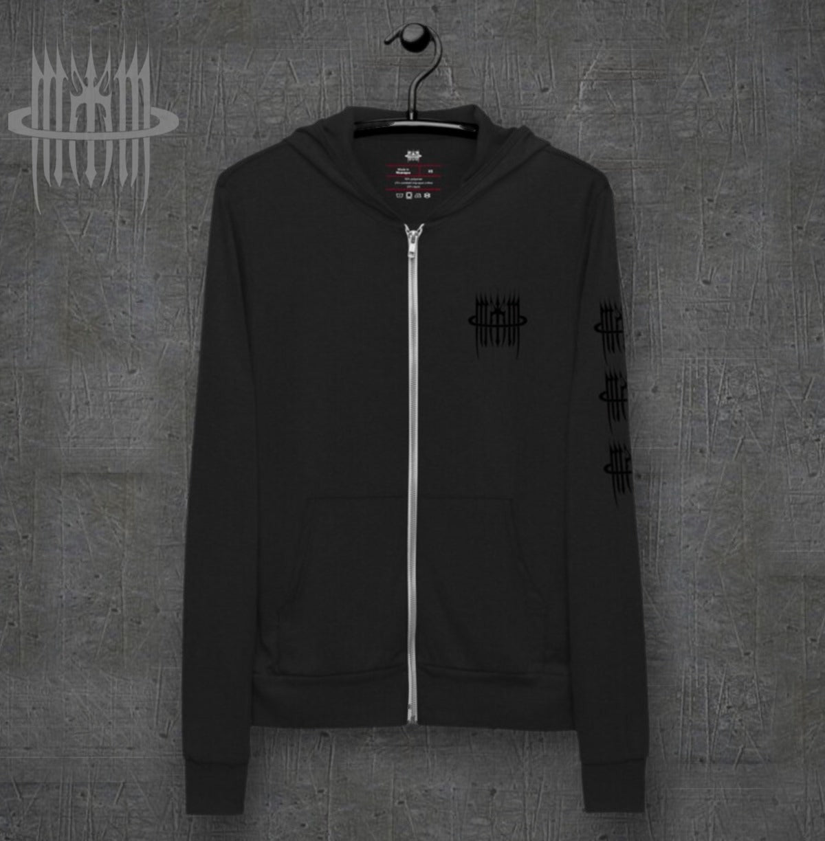 MK0KM Unisex xxx zip hoodie
